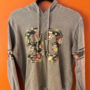 Grey 93 Hoodie Small